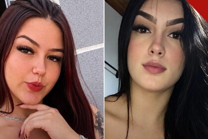 laudo confirma como primas morreram no Paraná: montagem com fotos de Letycia Garcia Mendes e Sttela Dalva Melegari Almeida, primas de 18 anos