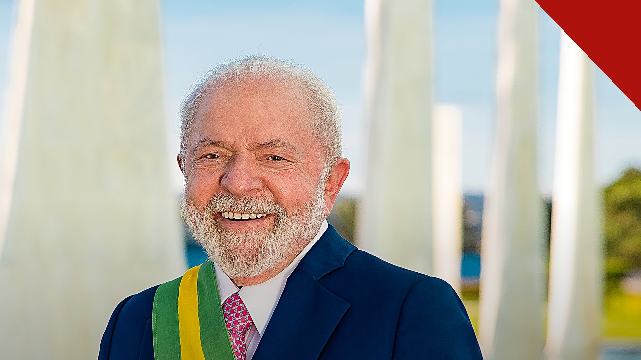 Die Welt critica Lula e o Judiciário, e a imagem mostra o presidente Luiz Inácio Lula da Silva em retrato oficial com a faixa presidencial