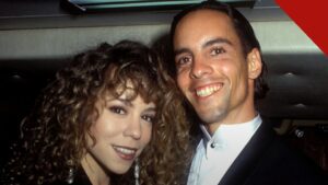 irmão de Mariah Carey perde ação: Mariah Carey ao lado do irmão Morgan Carey em foto de arquivo