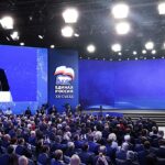 Putin diz que Rússia está pronta para guerra com a Europa, e a imagem mostra o presidente Vladimir Putin em evento na Rússia, o líder que afirmou que o país está pronto para uma guerra com a Europa