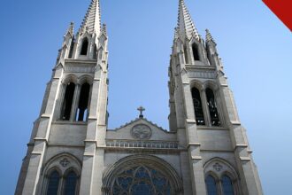 Padre Ripperger fica um ano sem entrevistas: Catedral Basílica da Imaculada Conceição, em Denver, sede da arquidiocese do arcebispo James Golka