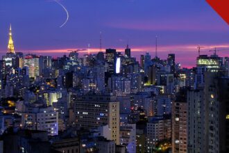limpador de janelas morre em queda em São Paulo: vista de prédios altos da Bela Vista, na região central da capital paulista