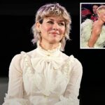 Evangeline Lilly deixa Hollywood pela fé: a atriz, de blusa branca rendada, em coletiva da franquia Homem-Formiga em Tóquio