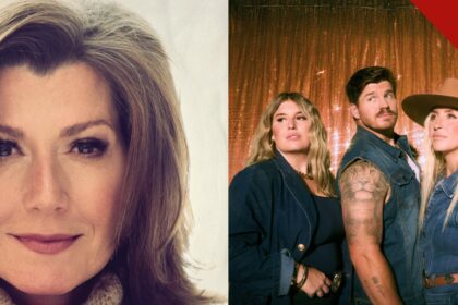 CAIN e Amy Grant em montagem com fotos de divulgação dos artistas para a nova versão de To Be Together.