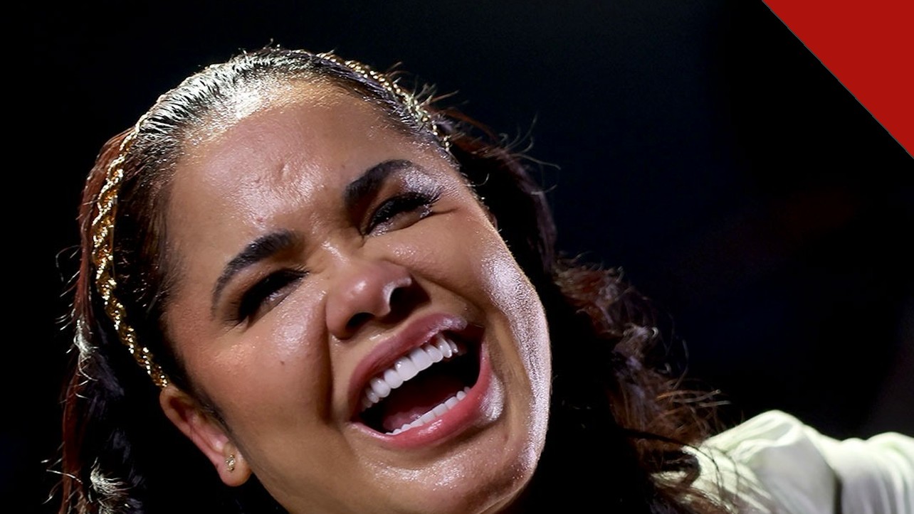 Cassiane cobra R$ 260 mil: a cantora durante o show no Celebra Extrema, em Extrema (MG)