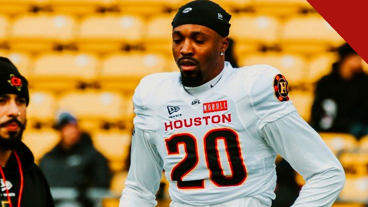 O jogador Ameer Speed, defensive back do Dallas Cowboys.