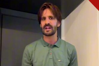 O influenciador evangélico Matheus Ferreira em vídeo de humor sobre ida ao proctologista.