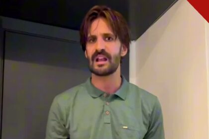 O influenciador evangélico Matheus Ferreira em vídeo de humor sobre ida ao proctologista.
