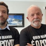 Janones verde e amarelo ao lado de Lula: deputado usa tática da direita para alcançar novos votos