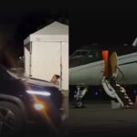 Fuga de Flávio Bolsonaro: comboio deixa a residência do senador à noite e jato Gulfstream G400 aguarda em aeroporto