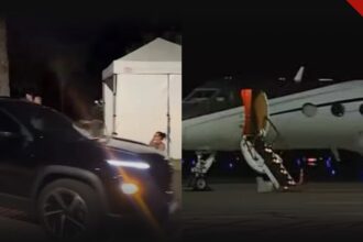 Fuga de Flávio Bolsonaro: comboio deixa a residência do senador à noite e jato Gulfstream G400 aguarda em aeroporto