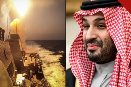 Ataques Houthi na Arábia Saudita: destróier americano lança interceptador no Mar Vermelho e o príncipe herdeiro Mohammed bin Salman