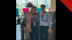Joyce Meyer no Brasil: pastora posa com liderança brasileira em Tampa, onde anunciou a última cruzada no país, em 2027