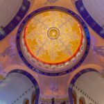 Cúpula do interior do Santuário Nacional de Nossa Senhora Aparecida, no interior de São Paulo