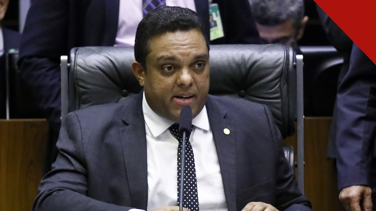 O deputado Otoni de Paula falando na Câmara dos Deputados