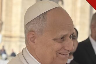 Papa Leão XIV durante audiência no Vaticano