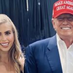Trump demite Katie Zacharia: a porta-voz ao lado do presidente Donald Trump