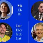 Michelle, Carlos, Jair Renan e Renato Bolsonaro | Reprodução | Instagram @estadao | Internet