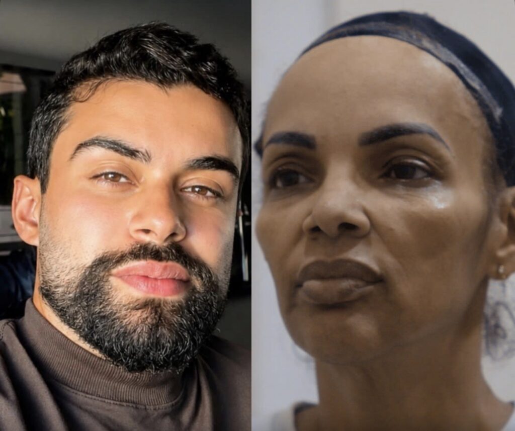 Allan Soares, marido de Flordelis, que gravou vídeo sobre a saúde dela