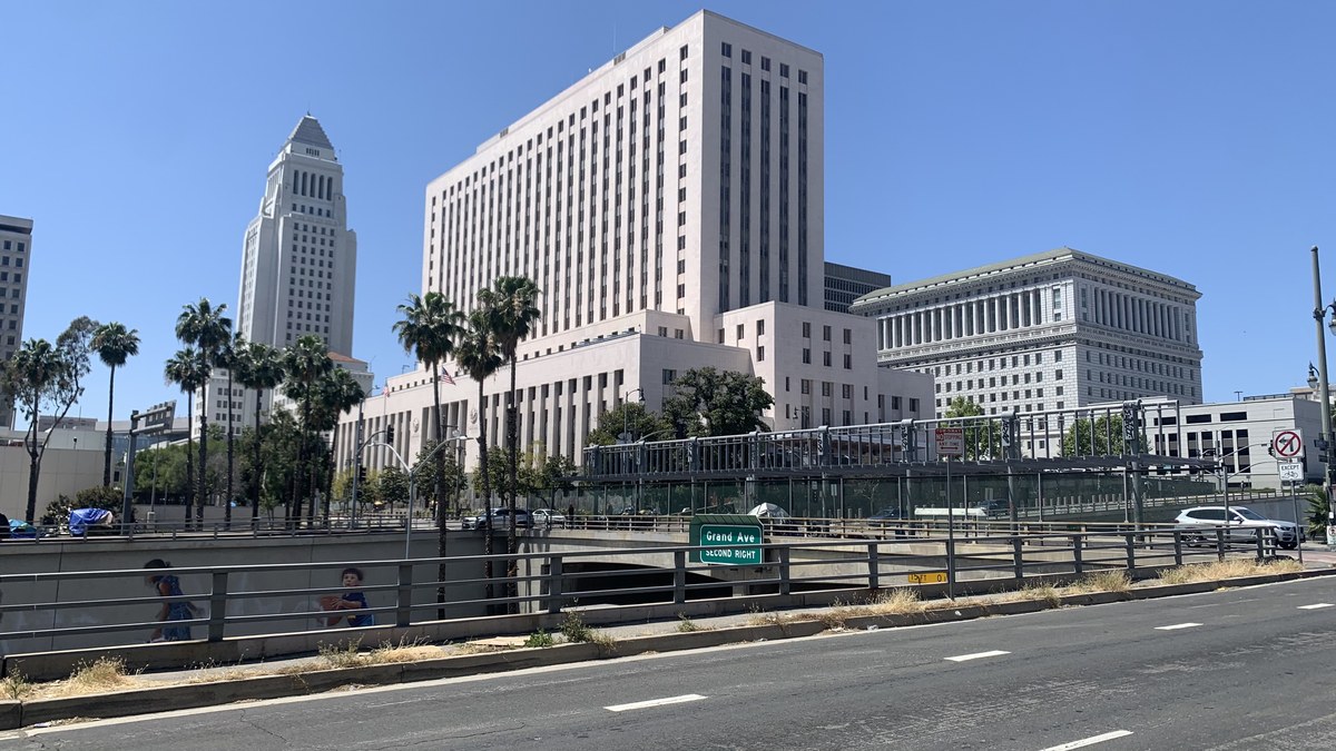 Sede do Tribunal Superior de Los Angeles, no Civic Center