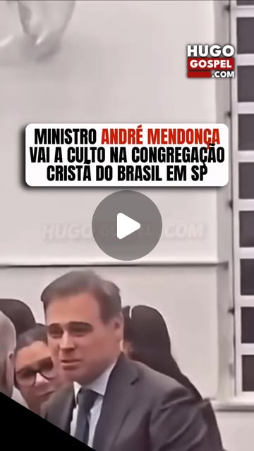 Ministro do STF André Mendonça flagrado em visita a um culto.