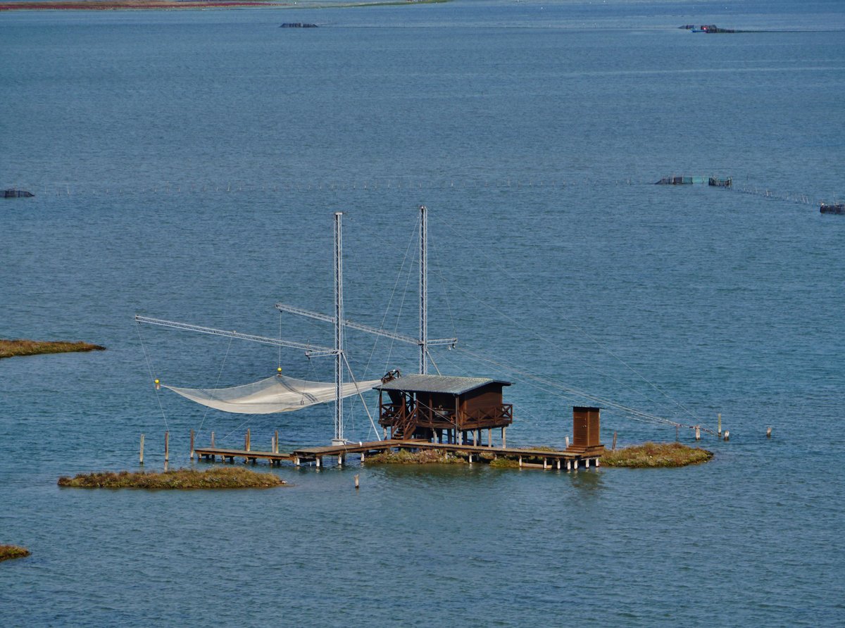 Vista da lagoa de Veneza a partir de Torcello, região para onde a população de Altino se transferiu
