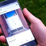 Celular com o aplicativo do Instagram aberto, rede que testa vídeos de 90 minutos no Instagram no formato Features