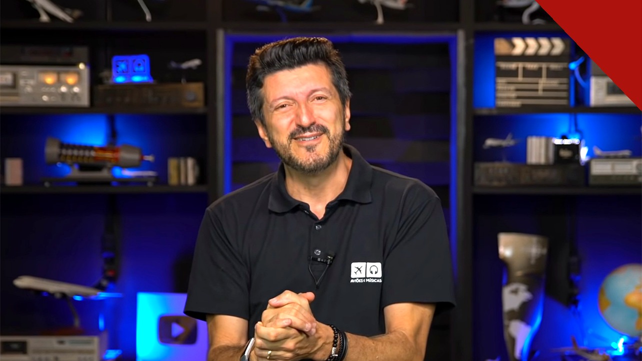 Lito Sousa, criador do canal Aviões e Músicas | Reprodução | AEROIN