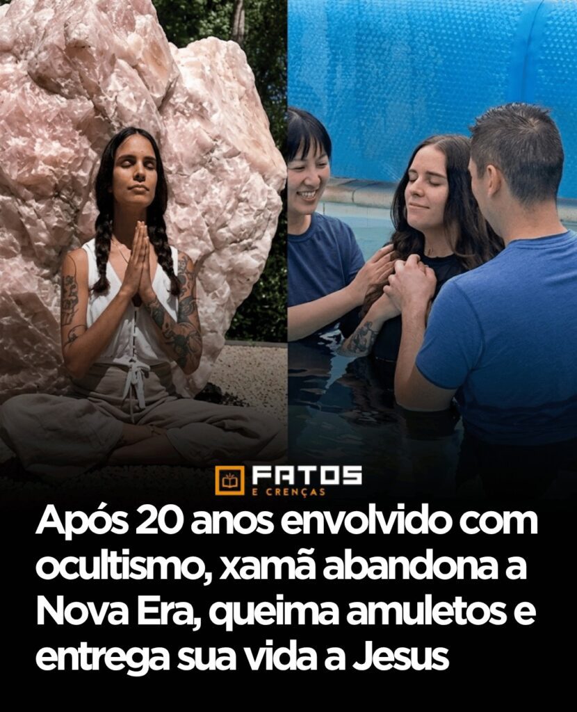Publicação original do canal Fatos e Crenças no Instagram sobre o testemunho de Luna Escribano