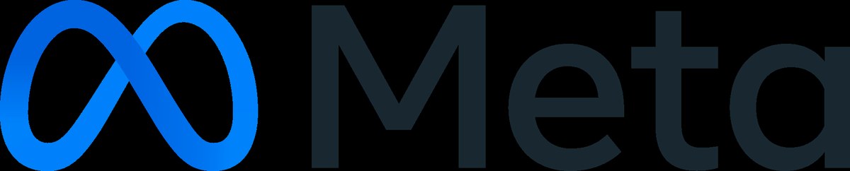 Logotipo da Meta Platforms, controladora de Instagram, Facebook e Threads