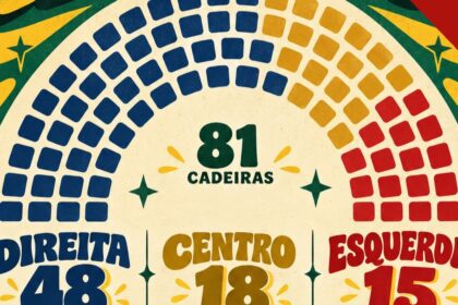 Hemiciclo do Senado com 81 cadeiras | Reprodução | Instagram @usepedireito__ | Internet