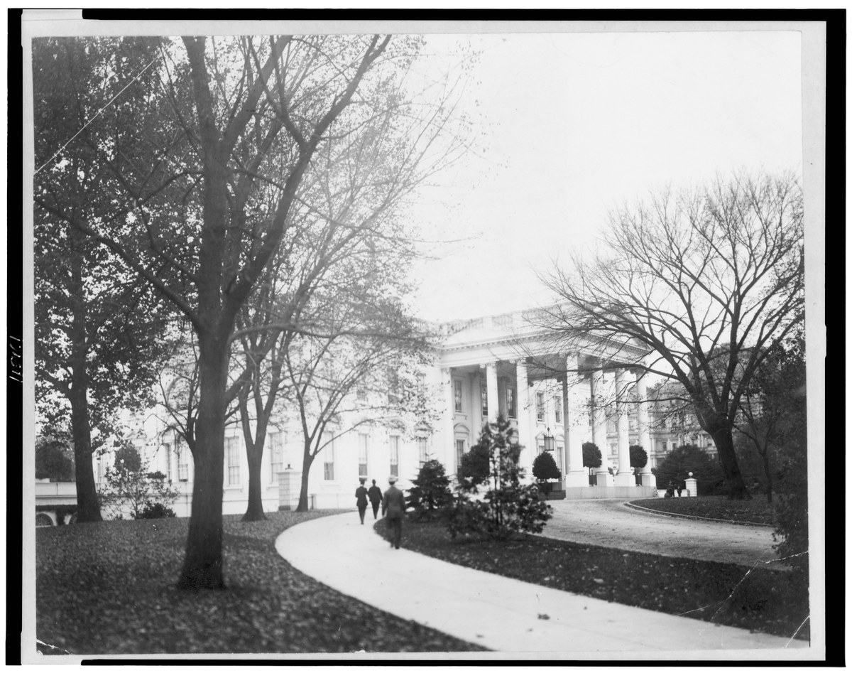 Fachada da Casa Branca, sede do governo dos Estados Unidos em Washington, de onde Donald Trump falou à imprensa